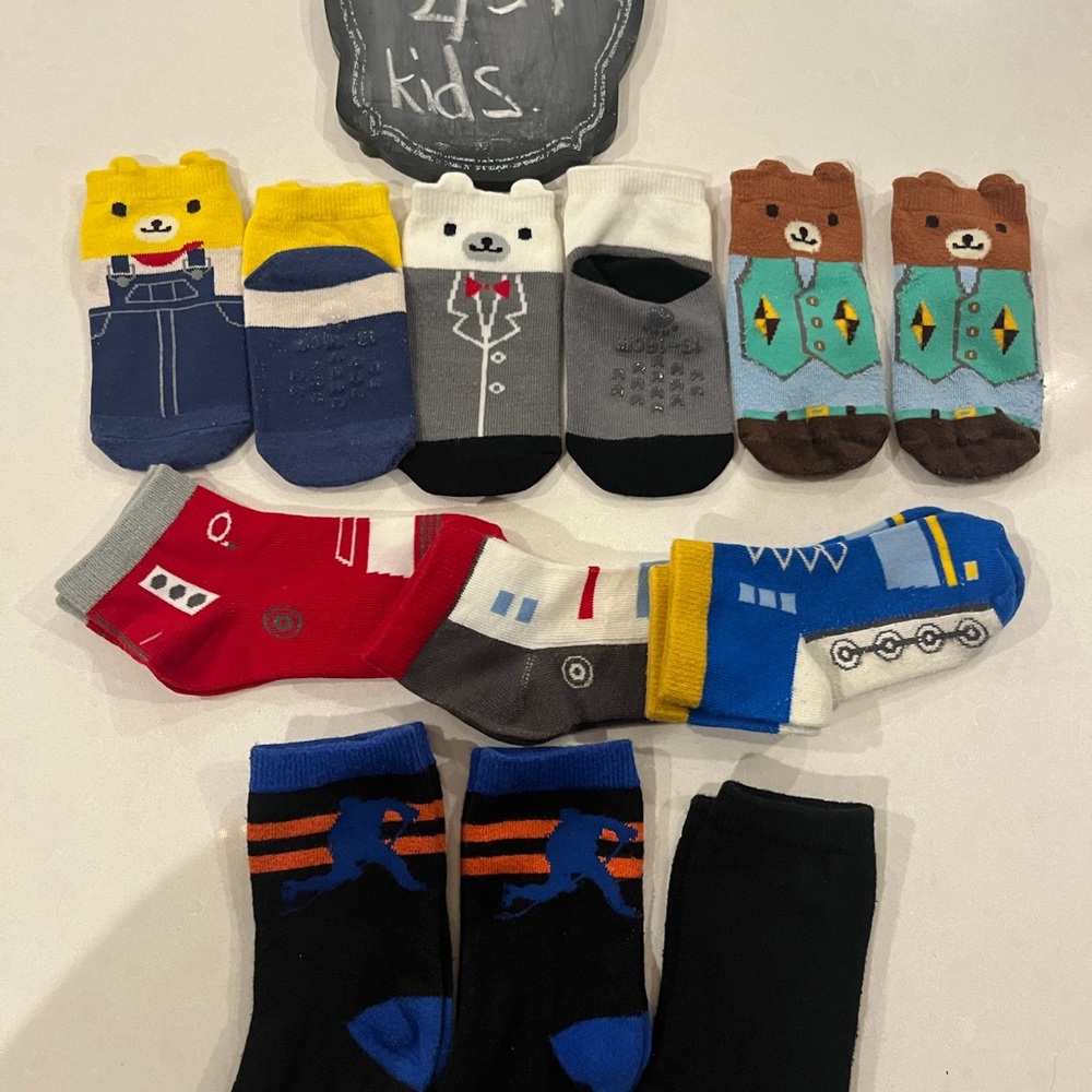 Charming Kids Animal Socks Set - Multicolor